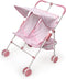 Badger Basket Double Doll Stroller - Foldable Tandem Stroller for Dolls with