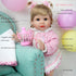 Milidool Lifelike Reborn Baby Dolls Girl - Realistic Silicone Baby Doll Gift Set