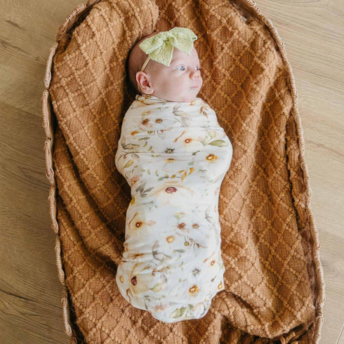 Copper Pearl, Angelique Bamboo Swaddle