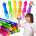 JOYIN 12 Packs 17’’ Giant Bubble Wands for Kids, Bulk with 12 PCS Concentrated Bubble Solution for Summer Party Favors