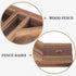 BESPORTBLE Freestanding Pet Gate Support Feet: 2pcs Wooden Folding Screen Holder for Room Divider, Triangle Bracket