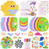Garma Easter Craft Kit with 312 PCS Foam Stickers Set, Easter Eggs, Bunnies, Chicks Decorations for Kids Party Favors