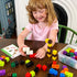 Kids First Math Kit: 100 Linking Cubes with Activity Cards - Develop Counting, Sorting, and Graphing Skills for Ages 3+