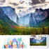 Yosemite Jigsaw Puzzles for Adults 1000 Pieces, Nature National Park Puzzles for All