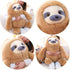 Winsterch Giant Stuffed Sloth Toy for Kids, 27.5 inches Large Plush Animal for Birthday Christmas Valentine's