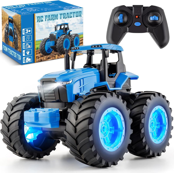 BAYSING Remote Control Monster Tractor Toy for 3, 4, 5, 6, 7 years