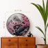 PICKFORU 1000 Dragon Puzzles for Adults Pieces, Fantasy Dinosaur Round Puzzle Flower Yinyang Animal, Floral Circle