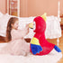 IKASA Giant 26" Parrot Stuffed Animal Plush Toy, Large Scarlet Macaw, Jumbo Soft Fluffy Fat Plushie for Kids