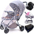 Baby Stroller Mosquito Net (2 Pack) - Durable Mesh Protection for Bassinets,