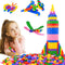 Kids 600pcs Set Building Blocks Construction Toy, Learning Playset STEM Educational Kit for Preschool Kindergarten