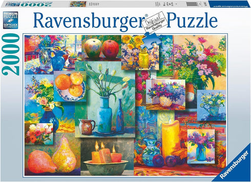 Ravensburger Still Life Beauty Jigsaw Puzzle, 2000 Piece Artistic Challenge, Ideal for Adults & Kids 14+