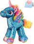 Athoinsu Unicorn Stuffed Animal Plush, Reversible Glitter Sequins, Children's Day Birthday Gift for Girls, Blue, 13"