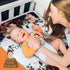 '-43x33 Dear Baby Gear Reversible Baby Blankets - Soft Nursery Blanket for Newborn - Toddler Blankey - Throw Blanket