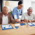 Keeping Busy Expressions Bingo - Dementia Activities for Seniors, Cards, Chips & 6 Boards for Patients