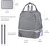 Derbiedersinn Breast Pump Bag, Compatible with Spectra Pumps, Insulated Carrying Case with Cooler for Milk Storage