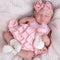 Aori Lifelike Reborn Doll, Realistic 20 Inch Sleeping Newborn Baby Girl, Poseable Limbs with Feeding Kit