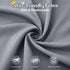 2 Pack 23" 51" Horbaunal Grey Cot Sheets for Daycare/Pre-School Standard Size, x Cot Fitted Sheets, Microfiber Fitted