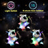 13'' Hopearl LED Plush Cow Lighting Up Stuffed Animal Diary Cattle Floppy Night Lights Glow in The Dark Birthday