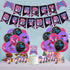 Video Game Birthday Party Decoration Set, Purple Game Supplies, Includes Birthday Banner and Balloon