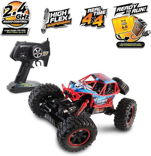 NKOK Mean Machines 4x4 Off-Road Rock Crawler 2.4GHz 1/14 Scale RC Stinger
