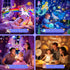 15 Films+15 360 Pikoy Unicorn Toys for Girls Gifts, Lullaby Sound Machine for Kids Night Light Projector