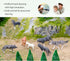 Volnau Wolf Toys Animal Figures, 7PCS Zoo Pack for Toddlers, Kids Christmas Decoration Gift, Educational Set