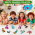 24 Pack 642 Set 612 Party Favors for Kids, PCS Animal Building Blocks Toy Goodie Bag Fillers, Classroom Prizes
