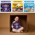QUOKKA 3X Set Learning Board Games for Kids 6-8 - Educational Trivia Cards Ages 8-12 | Explore Outer Space