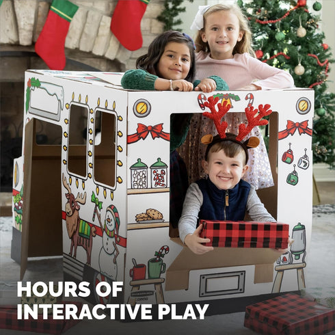 Creative Holiday Truck Playhouse for Kids