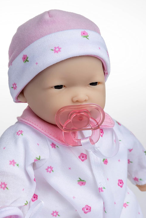 11" JC Toys Berenguer Asian La Baby Doll,Pink Asian