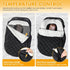 Cozy IvyWind Winter Car Seat Cover, Warm Winter Carseat Cover for Baby Boys & Girls, Waterproof Car Seat Winter Cover