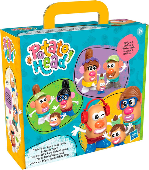 Set 44 2 Potato Head Create Your Family with Parts and Pieces, Creative Toddler and Preschool Toys for Year Old Girls