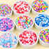 TINKRSTUFF 24-Grid Slime Mix Ins Non-edible Polymer Clay Slime Add Ins|Fake Sprinkles Kawaii Charms for Nail Art