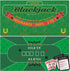 Double Sided Poker Mat 36x72Blackjack Table Topper, Casino Felt Cover, Texas Hold'em
