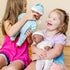 Melissa & Doug Mine to Love Twins Tyler & Taylor 15” Dark Skin-Tone Baby Dolls with Rompers, Caps, Pacifiers