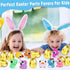 8 Pack Jumbo Surprise Golden Easter Egg Filled with Eye-pop Fidget Toys, Large Easter Eggs with Toys Inside Easter