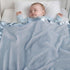 Pro Goleem Fleece Baby Blanket with 2 Inch Satin Trim Soft Anti-Static