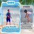 2 Pack 21.6"~33" Sand Sifter with Seashell Bags - Adjustable Shark Tooth Sifter for The Beach Seashell Collecting, Mesh