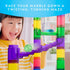 NATIONAL GEOGRAPHIC Glowing Marble Run – 115 Piece Construction Set with 25 Glow in The Dark Marbles