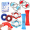 Marble Mesh Fidget Toys Set, 8 Pcs Sensory Fidget Toys for Adults, Anti-Stress Toys for Teens Boys & Girls