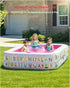 65" 39" QPAU Kiddie Pool x Inflatable Pool for Kids & Toddlers, Ball Pit & Baby Pool with Soft Floor, Educational