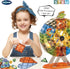 BINZKBB Magnetic Tiles 110 Pieces - 3D Lighted Magnet Building Blocks for Kids, Educational Sensory Stack Toys