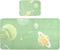 SyXIOP Cartoon Illustration Space Soft Green Cooling Baby Crib Mattress Protector 28" x
