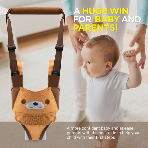 Baby Walking Harness - Handheld Kids Walker Helper - Toddler Infant Walker Assistant Belt for 7-24 Month Old