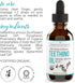 2 oz Certified Organic Teething Oil - Ease Teething Discomfort & Sore Gums Quickly & Effectively - Natural Vegan