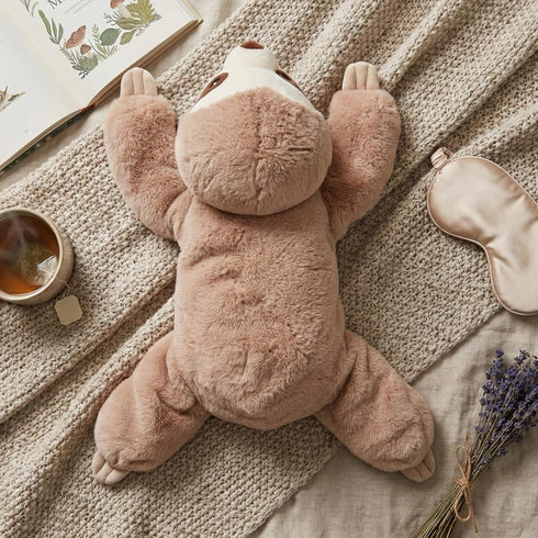 Pack 28 Inches, 5 lb WEIGEDU Large Weighted Sloth Stuffed Animal Plush Toy with Embroidered Eyes and Removable Weight