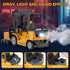 VijiSuki 2.4Ghz Lights,Sound,1/24 11 Set Remote Control Forklift with Trailer,RC Forklift Truck with Spray, Cool Scale
