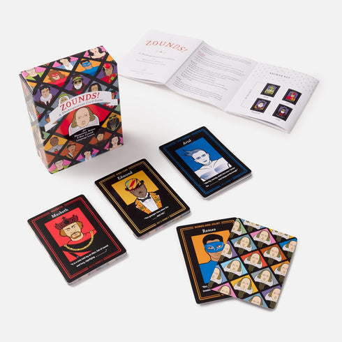 Zounds!: Clarkson Potter Shakespearean Card Game for Rhymesters and Language Lovers