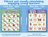 Party Hearty Alphabet and Number Bingo Board Game - ABC and 123 for Kindergarten and Preschool Kids