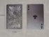 IvyMei 2 Pack Waterproof Dragon Playing Cards, Silver Foil Plastic PVC Poker Cards, High Flexible